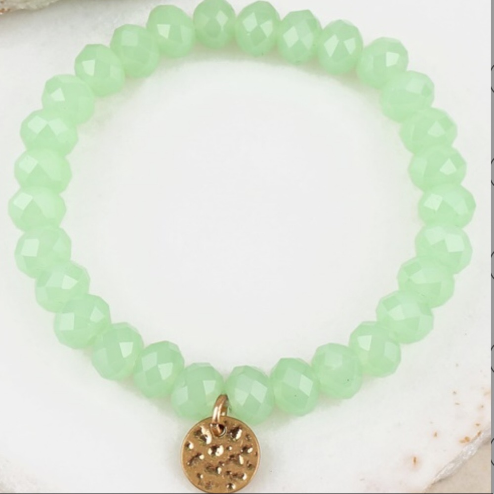 Crystal Bead Bracelet